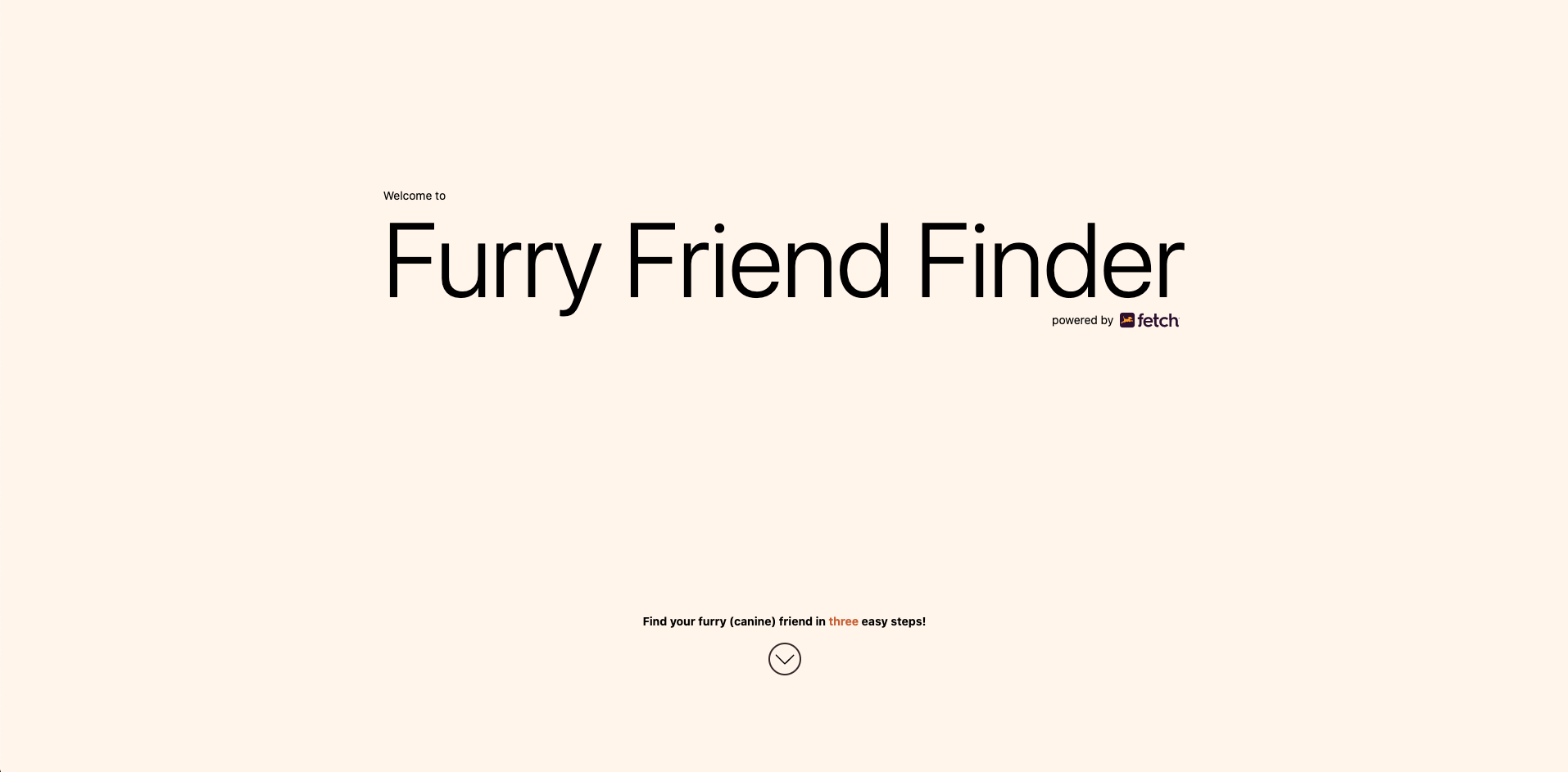 Image for Furry Friend Finder